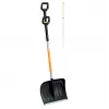 Fiskars 1057189 Snow Shovel Metal Black, Orange