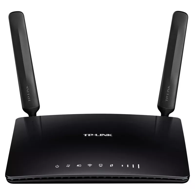 TP-Link TL-MR6400 300 Mbps Wireless N 4G LTE Router, Single-Band 2.4 GHz, Fast Ethernet, Black