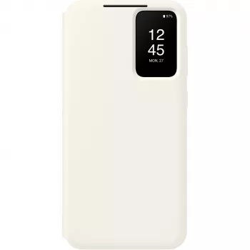 Samsung Smart View Wallet Case for Galaxy S23+, Cream (EF-ZS916CUEGWW)