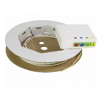 Synergy 21 FTTH Compact Box Pre-assembled 4xLC/APC Open End 20m 9/125µm G.657.A2 4-Fiber OD 2.2mm