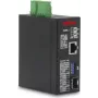 ROLINE Industrial Gigabit Ethernet Media Converter 10/100/1000Base-T to 100/1000Base-X SFP, DIN-Rail, -40°C to 75°C