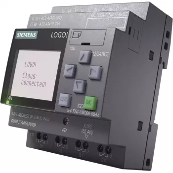 Siemens LOGO! 6ED1052-1MD08-0BA2 12/24RCE Logic Module