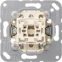 JUNG 506-20U Universal Rocker Switch, 20 AX, 250 V AC, Flush-Mounted, Thermoplastic, Insert Only