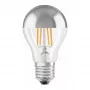 LEDVANCE LED Bulb 6.5W E27 650lm 2700K Warm White Silver Crown 300°