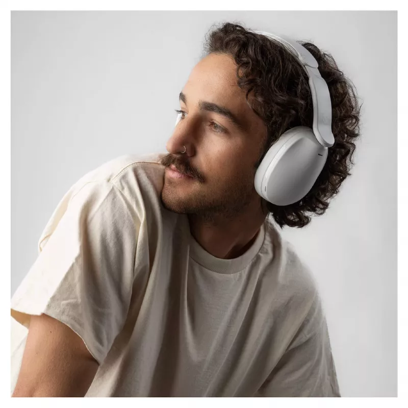 Skullcandy Hesh 360 Wireless Over-Ear Headphones, Bluetooth 5.0, Active Noise Cancellation, White