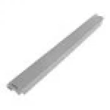 LANBERG 19inch Plastic Fast Assembly Fire Retardant Blanking Panel 1U Grey