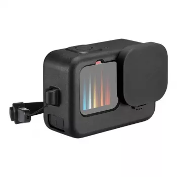 PULUZ Silicone Protective Case for GoPro Hero 9/10/11/12 (Black)