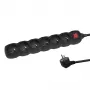 ESPERANZA ELK219K Power Extension 5 m 6 AC Outlets Indoor Black