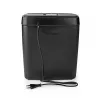 Nedis Paper Shredder 10L Cross-Cut P-4 Black