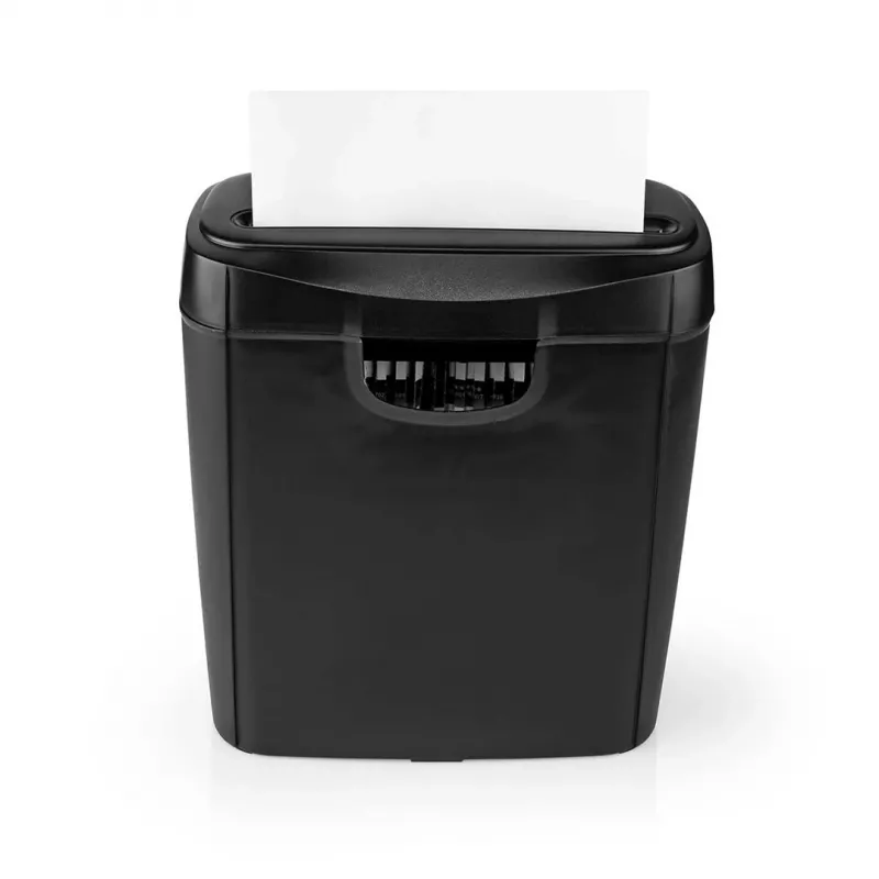 Nedis Paper Shredder 10L Cross-Cut P-4 Black