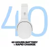 Skullcandy Crusher Evo Wireless Over-Ear Headphones with Sensory Bass, Bluetooth 5.0, 40-Hour Battery, White