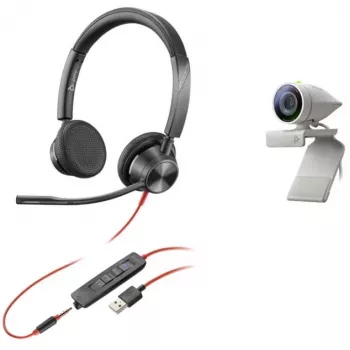 Poly Studio P5 Kit Personal Video Conferencing System Full HD 80 Degrees 4x Black Grey