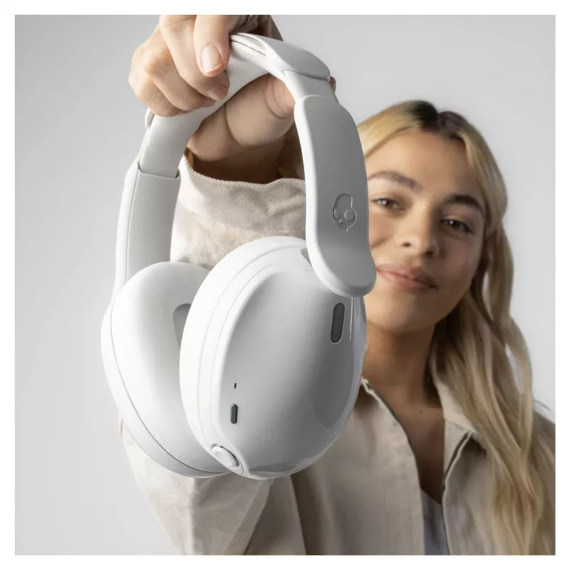 Skullcandy Hesh 540 ANC Wireless Over-Ear Headphones Bluetooth 5.3 White ANC 50h