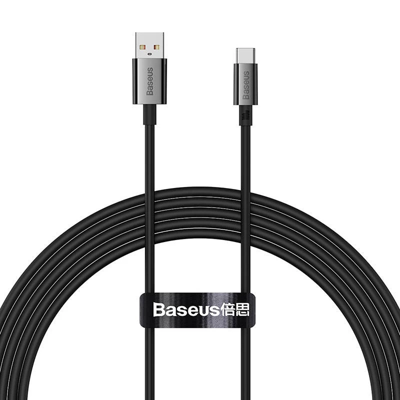 Baseus Superior 100W USB to USB-C Cable 2m Black