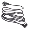 Maclean MCTV-854 Cold Device Power Cable, 3-Pin, Black, 1.5m