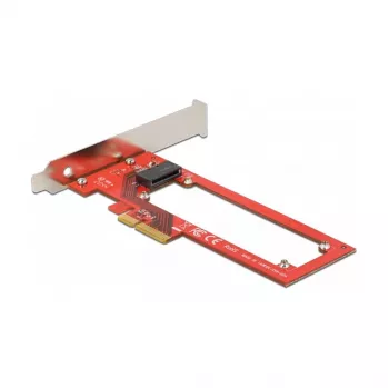 Delock PCI Express x4 Card to 1 x EDSFF E1.S Slot - Low Profile