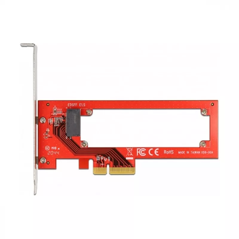 Delock PCI Express x4 Card to 1 x EDSFF E1.S Slot - Low Profile