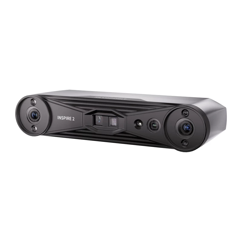 Revopoint Inspire 2 Standard Edition 3D Scanner - Handheld & Desktop, Dual-Axis Infrared Structured Light, 0.05 mm Accuracy, 24-bit Color