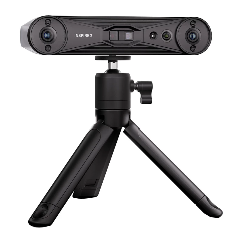Revopoint Inspire 2 Standard Edition 3D Scanner - Handheld & Desktop, Dual-Axis Infrared Structured Light, 0.05 mm Accuracy, 24-bit Color