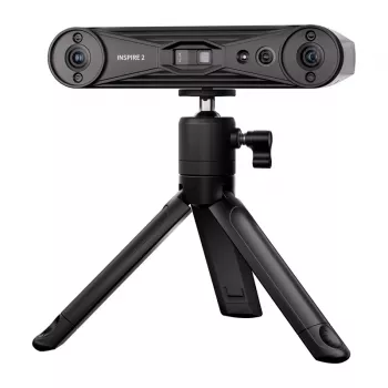Revopoint Inspire 2 Standard Edition 3D Scanner - Handheld & Desktop, Dual-Axis Infrared Structured Light, 0.05 mm Accuracy, 24-bit Color