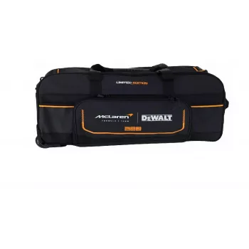 DEWALT McLaren F1 Team Pro TSTAK Mobile Tool Storage Box with Wheels, 55L, Black