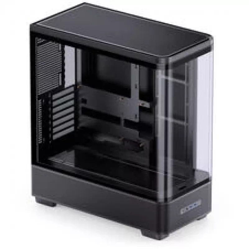 Jonsbo TK-5 Midi-Tower, ATX, Tempered Glass - Black