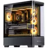 Jonsbo TK-5 Midi-Tower, ATX, Tempered Glass - Black