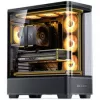 Jonsbo TK-5 Midi-Tower, ATX, Tempered Glass - Black