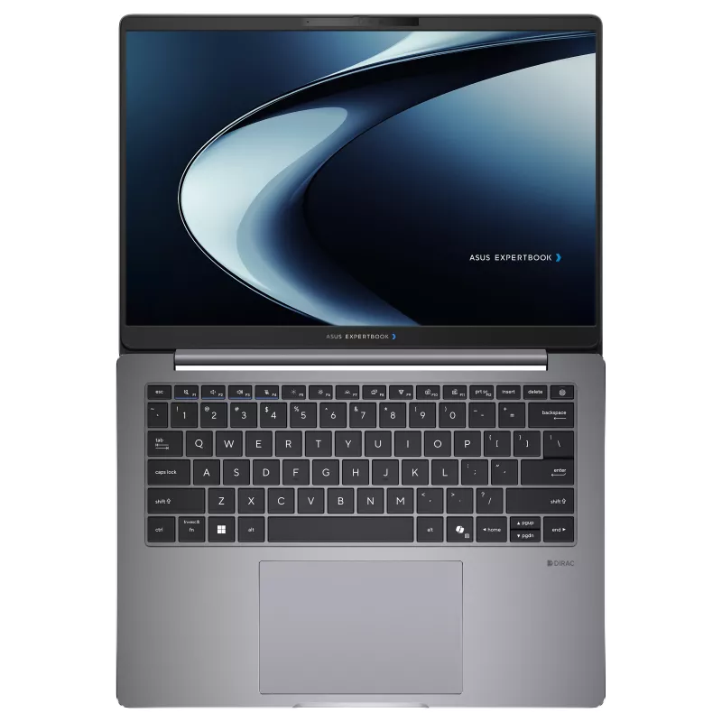 ASUS ExpertBook PM5 PM5406CGA-NZ0035X business laptop, AMD Ryzen AI 9 HX 470, 14 inch WQXGA, 64GB DDR5, 1TB SSD, Windows 11 Pro, German QWERTZ keyboard