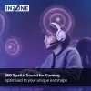 Sony INZONE H5 Wireless Gaming Headset Over-Ear with Microphone White