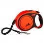FLEXI XTREME L Retractable Dog Leash Tape 8m - up to 55kg Orange