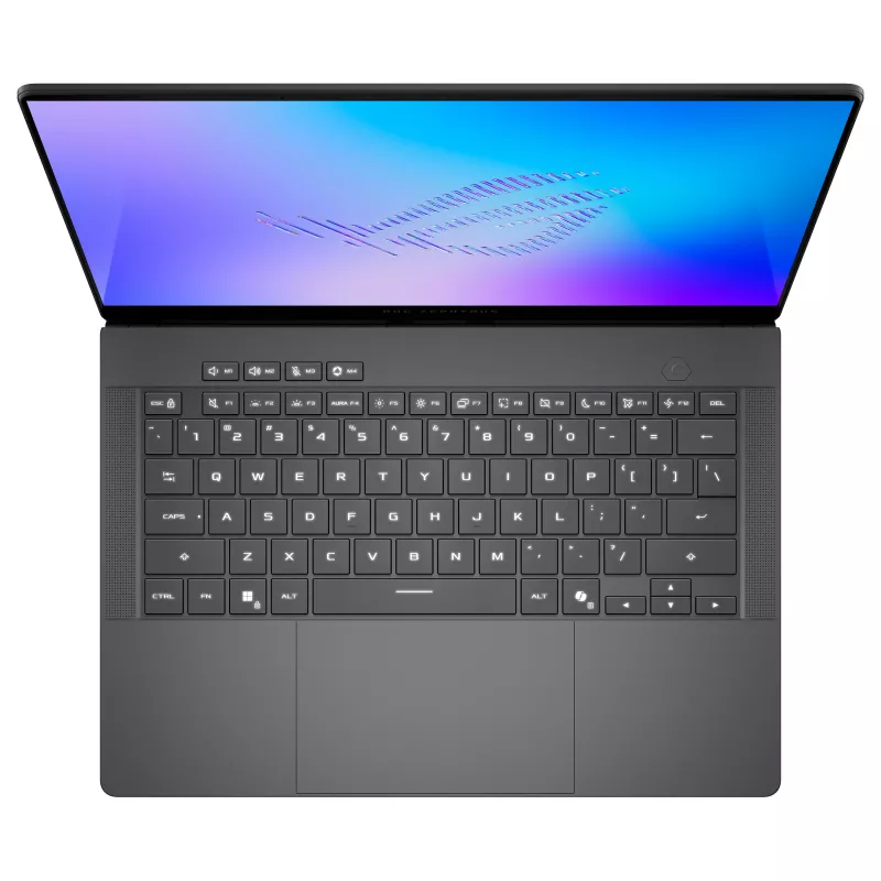 ASUS ROG Zephyrus G14 GU405AW-SY033W Gaming Laptop, Intel Core Ultra 9 185H, 64GB RAM, 2TB SSD, NVIDIA GeForce RTX 5080, 14 inch 2.8K OLED, Windows 11 Home, Platinum White