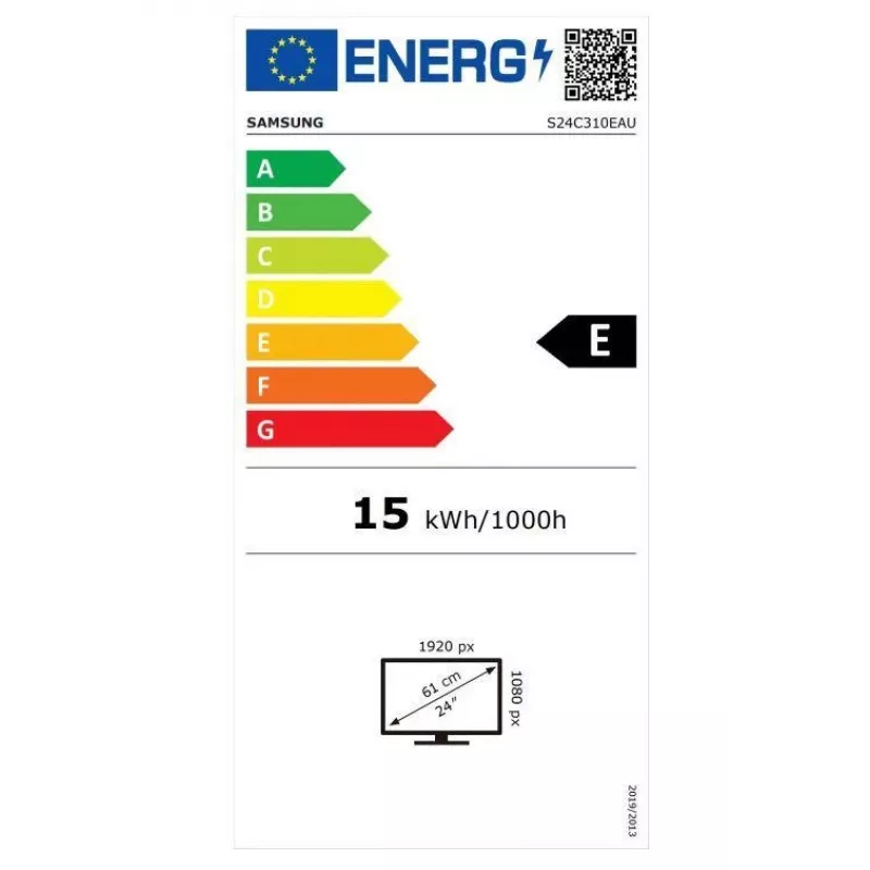 Samsung S24C310EAU 24 inch IPS Full HD LED Monitor - Black