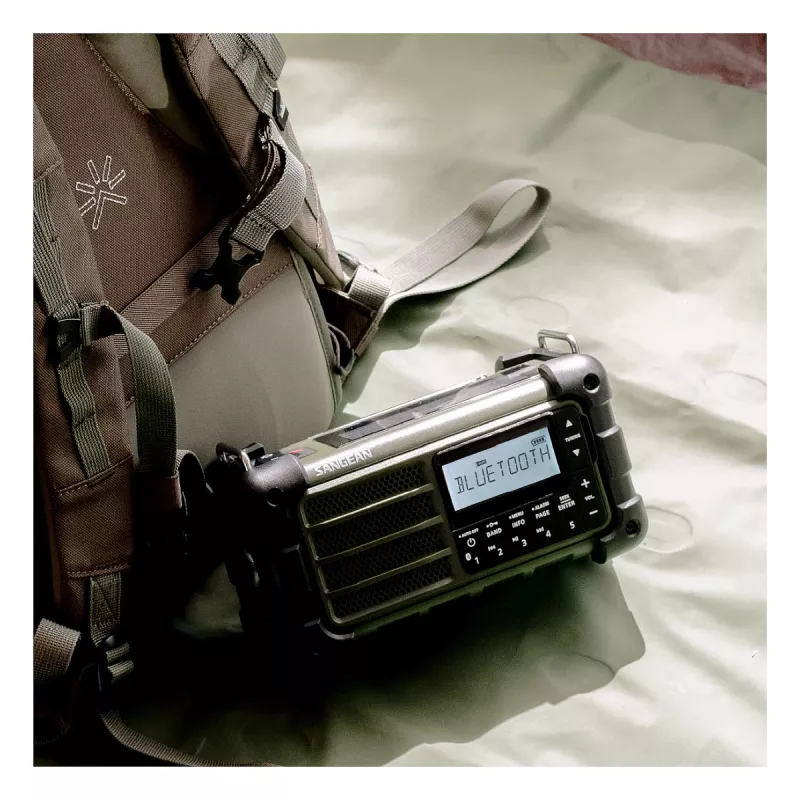 Sangean MMR-99 AM/FM Portable Emergency Radio Forest Green