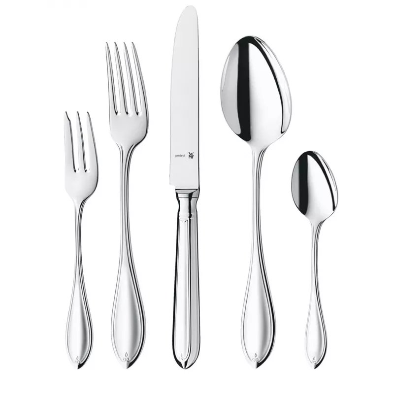 WMF Premiere 30-Piece Flatware Set, Cromargan Protect Stainless Steel