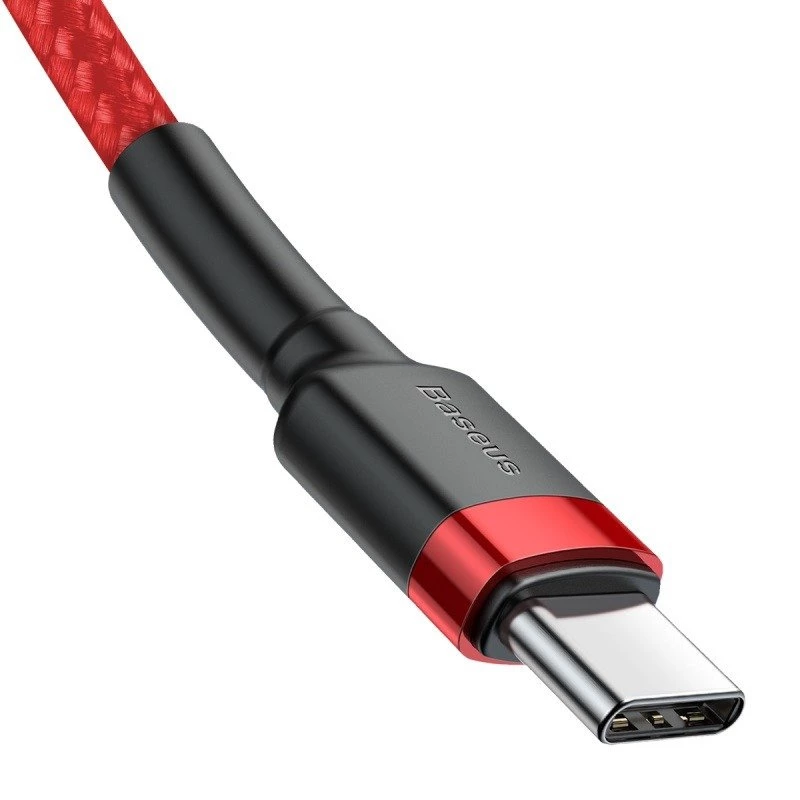 Baseus Cafule USB-C to USB-C Cable 60W 1m Red