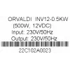 Orvaldi Inverter 12-500W Line-Interactive 0.5 kVA