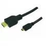 LogiLink High Speed with Ethernet HDMI to Micro HDMI Cable 1m Black