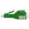 BlueOptics Fiber Optic Attenuator Singlemode LC/APC Simplex 20 dB