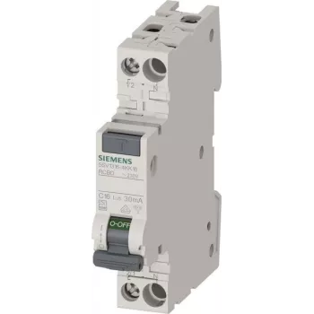 Siemens 5SV1316-4KK16 RCBO Type F 30mA C16 1P+N 6kA