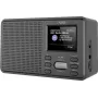 XORO DAB 142 Portable DAB+ Radio with FM, Alarm Clock, 2.4 inch TFT Display, Black