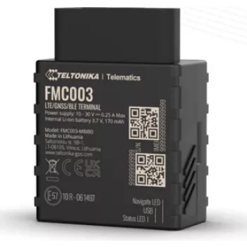 Teltonika FMC003 GPS Tracker 4G LTE Cat 1 GNSS 128 MB Black