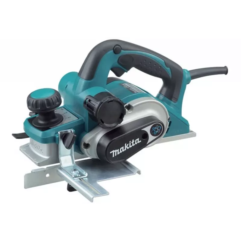 Makita KP0810C Power Hand Planer 1050W 12000 RPM 82mm Planing Width Corded Electric Black Green