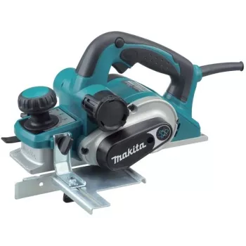 Makita KP0810C Power Hand Planer 1050W 12000 RPM 82mm Planing Width Corded Electric Black Green