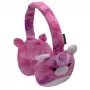 LAZERBUILT Squishmallows Lola the Unicorn Bluetooth Wireless Headphones for Kids - Purple/Pink