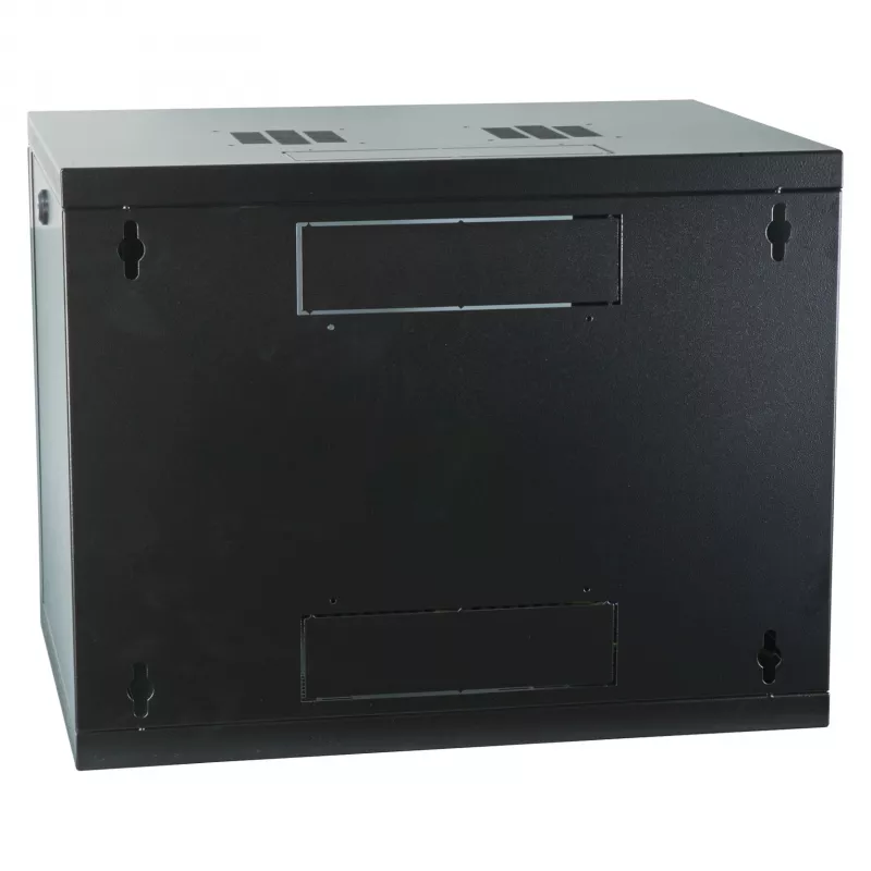 EFB-ELEKTRONIK 19 inch Wall-Mount Enclosure 9U, Fixed, 1-Piece, RAL 9005, Depth 450 mm (691709VTS.45)