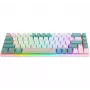 Defender VEXX GK-084 Mechanical Gaming Keyboard, 75% Layout, Outemu Red Switches, White
