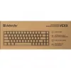 Defender VEXX GK-084 Mechanical Gaming Keyboard, 75% Layout, Outemu Red Switches, White
