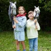 TOOTINY HOPPIHORSE Hobby Horse A4 Gray