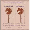 TOOTINY HOPPIHORSE Hobby Horse A4 Gray